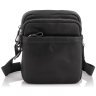Мужская сумка планшет из натуральной кожи через плечо Tiding Bag 90780 Черная modnotak фото - 12