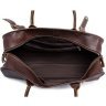Удобная дорожная сумка из винтажной кожи Crazy Horse VINTAGE STYLE (14895) - 4