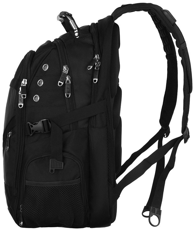 Функциональный текстильный рюкзак с отсеком для ноутбука до 16" 2E SmartPack черного цвета 103480 modnotak фото №2