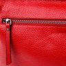Червона сумка жіноча з натуральної шкіри флотар з однією лямкою KARYA (2420866) - 3
