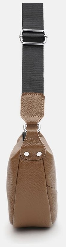 Вместительная женская сумка из натуральной зернистой кожи коричневого цвета Borsa Leather 94680 фото №4 Вместительная женская сумка из натуральной зернистой кожи коричневого цвета Borsa Leather 94680 modnotak фото №4