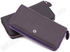 Кошелек из натуральной кожи с застежкой на молнию BOSTON (17633)