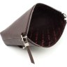 Женская кожаная коричневая сумка с маленькой сумочкой в комплекте KARYA (21019) - 6
