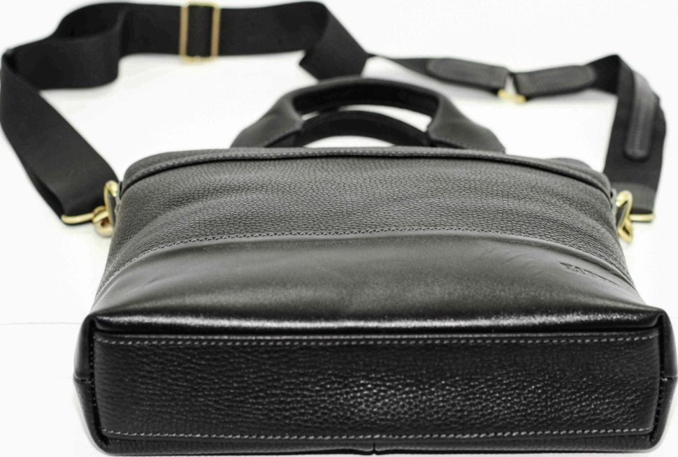 Мужская сумка среднего размера с ручками и наплечным ремнем VATTO (11921)