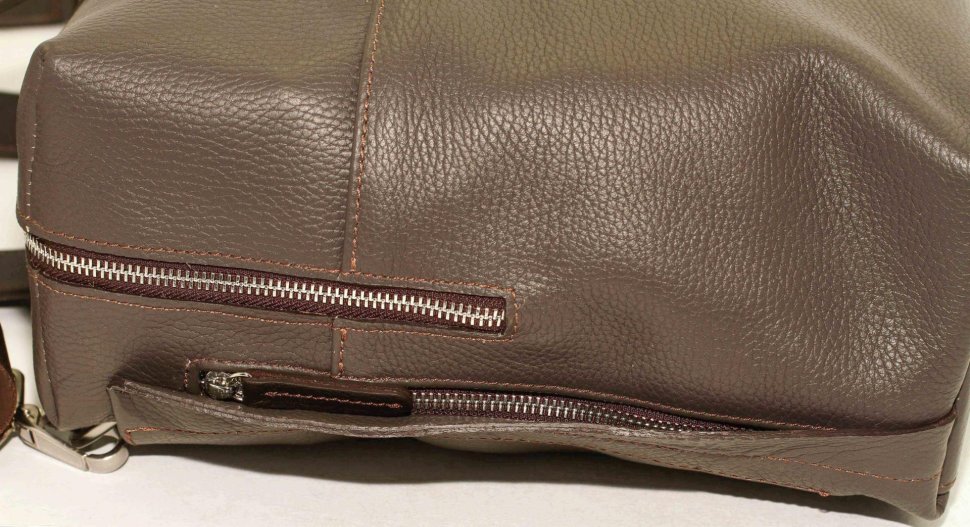 Чоловіча сумка коричневого кольору під документи VATTO (12121)