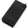 Чорний гаманець клатч з екзотичної шкіри морського ската STINGRAY LEATHER (024-18106) - 2