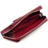 Жіночий гаманець-клатч з натуральної шкіри бордового кольору з ремінцем кисті ST Leather 1767380 - 6