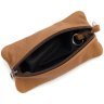 Большая из натуральной кожи ключница с двумя отделениями Leather Collection рыжего цвета modnotak фото - 6