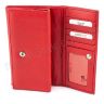 Красный кошелек с фактурной кожи KARYA (1014-46) - 8