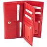 Красный кошелек с фактурной кожи KARYA (1014-46) - 2