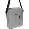 Мужской рюкзак серого цвета из полиэстера с сумкой в комплекте Remoid (22148) - 8