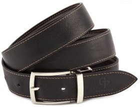 Мужской двусторонний ремень под брюки Grande Pelle (35509)