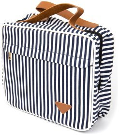 Жіночий текстильний органайзер для подорожей Vintage 2420651 Білий