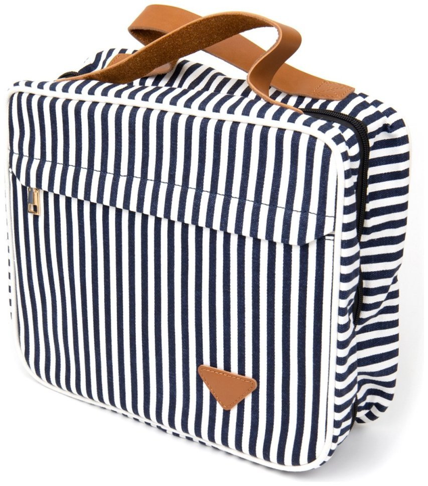 Женский текстильный органайзер для путешествий Vintage 2420651 Белая фото №1 Женский текстильный органайзер для путешествий Vintage 2420651 Белая modnotak фото №1