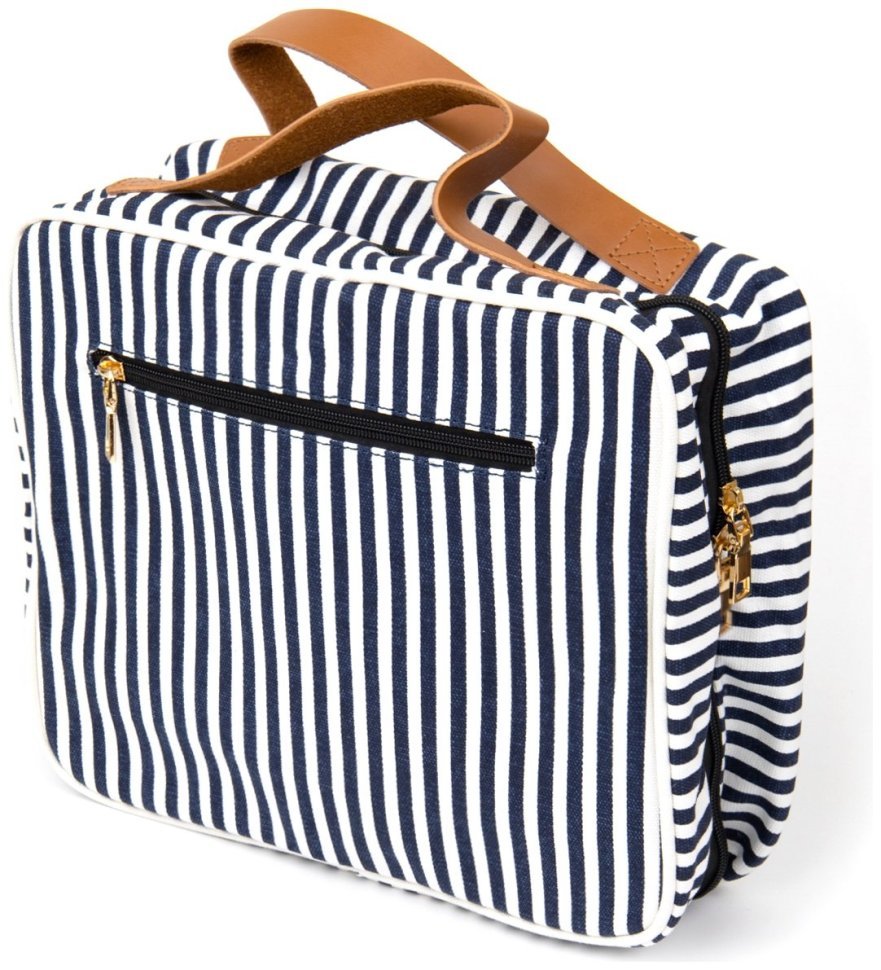 Женский текстильный органайзер для путешествий Vintage 2420651 Белая фото №2 Женский текстильный органайзер для путешествий Vintage 2420651 Белая modnotak фото №2