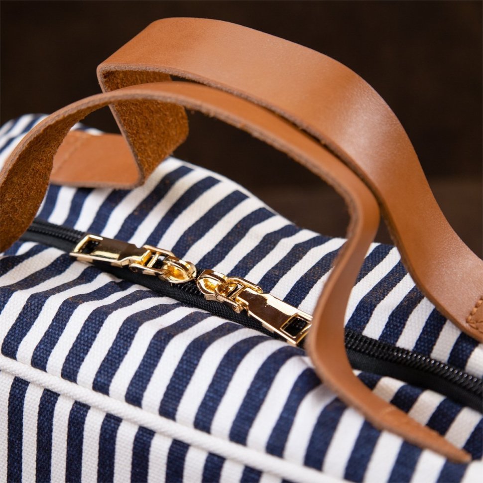 Женский текстильный органайзер для путешествий Vintage 2420651 Белая фото №10 Женский текстильный органайзер для путешествий Vintage 2420651 Белая modnotak фото №10