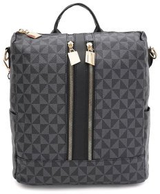 Повседневный женский рюкзак из кожзама Monsen 88880 Черный