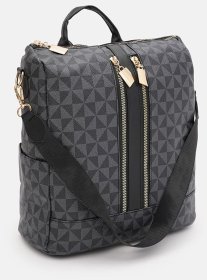 Повседневный женский рюкзак из кожзама Monsen 88880 Черный