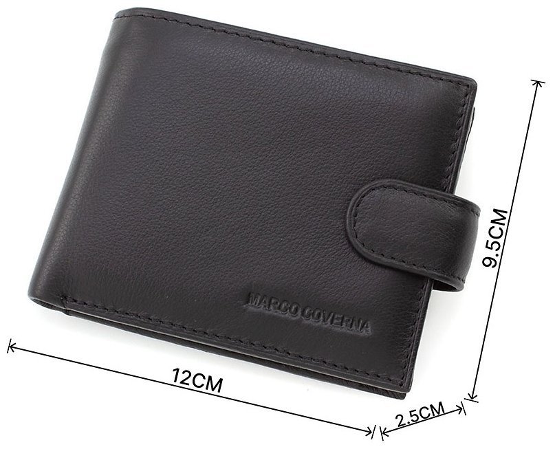 Кожаный классический мужской кошелек Marco Coverna (18039) фото №3 Кожаный классический мужской кошелек Marco Coverna (18039) modnotak фото №3