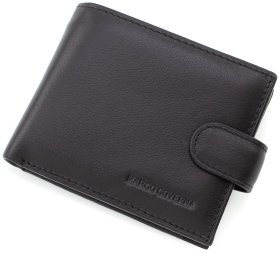 Шкіряний класичний чоловічий гаманець Marco Coverna (18039)