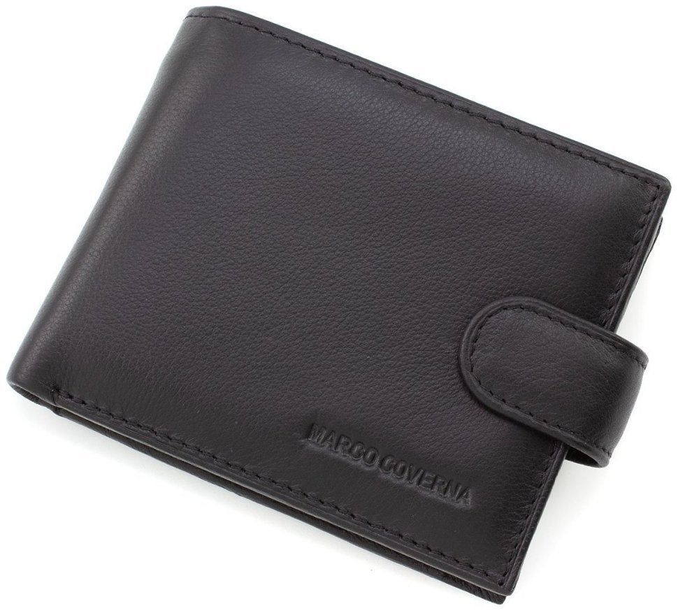 Кожаный классический мужской кошелек Marco Coverna (18039) фото №1 Кожаный классический мужской кошелек Marco Coverna (18039) modnotak фото №1