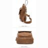 Вертикальна маленька чоловіча сумка з натуральної шкіри VINTAGE STYLE (14899) - 8