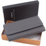 Женский кожаный кошелек серого цвета Tony Bellucci (10532) - 7