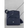 Стильная сумка на цепочке синего цвета из натуральной кожи BlankNote Элис (12635) - 5