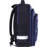 Текстильний рюкзак чорного кольору для школи з принтом Bagland (53681) - 2