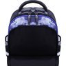 Текстильний рюкзак чорного кольору для школи з принтом Bagland (53681) - 4