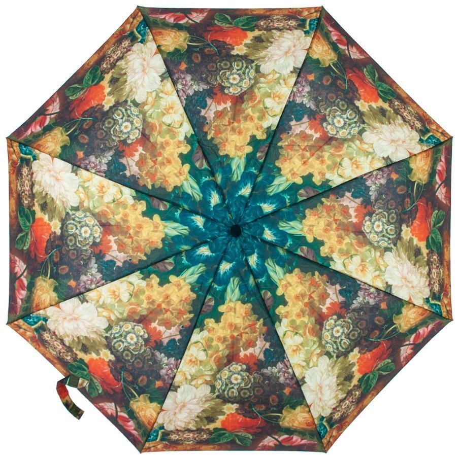 Зонт женский Fulton National Gallery Minilite-2 L849 Flowers in a Vase (механика, складной, разноцветный с принтом цветов) 93881 фото №2 Зонт женский Fulton National Gallery Minilite-2 L849 Flowers in a Vase (механика, складной, разноцветный с принтом цветов) 93881 modnotak фото №2