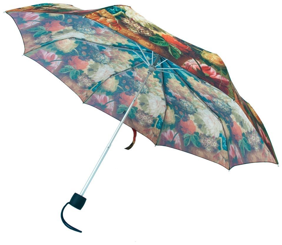 Зонт женский Fulton National Gallery Minilite-2 L849 Flowers in a Vase (механика, складной, разноцветный с принтом цветов) 93881 фото №3 Зонт женский Fulton National Gallery Minilite-2 L849 Flowers in a Vase (механика, складной, разноцветный с принтом цветов) 93881 modnotak фото №3