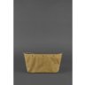Плетеная женская сумка на плечо из кожи темно-коричневого цвета BlankNote Пазл S (12755) - 6