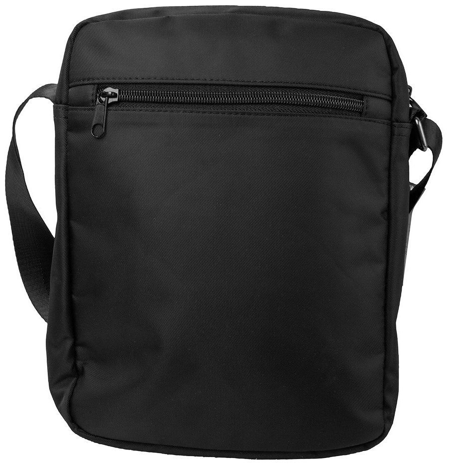 Чоловіча сумка із міцного текстилю через плече Borderline чорного кольору 93981 modnotak фото №3
