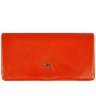 Женский кошелек из фактурной кожи с RFID-защитой на кнопке Ashwood J56 94181 оранжевого цвета фото №1 Женский кошелек из фактурной кожи с RFID-защитой на кнопке Ashwood J56 94181 оранжевого цвета modnotak фото - 1