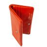 Женский кошелек из фактурной кожи с RFID-защитой на кнопке Ashwood J56 94181 оранжевого цвета фото №7 Женский кошелек из фактурной кожи с RFID-защитой на кнопке Ashwood J56 94181 оранжевого цвета modnotak фото - 7