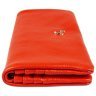 Женский кошелек из фактурной кожи с RFID-защитой на кнопке Ashwood J56 94181 оранжевого цвета фото №8 Женский кошелек из фактурной кожи с RFID-защитой на кнопке Ashwood J56 94181 оранжевого цвета modnotak фото - 8