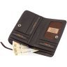 Темно-коричневий гаманець вертикального типу з зернистою шкіри Tony Bellucci (10804) - 6