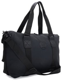 Повседневная женская сумка через плечо из качественного текстиля Monsen 104481 черная