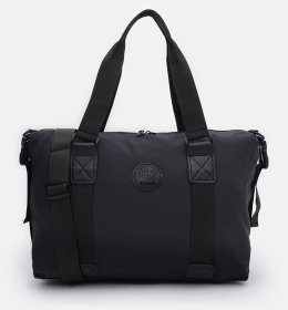 Повседневная женская сумка через плечо из качественного текстиля Monsen 104481 черная