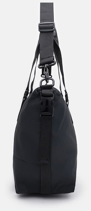 Повседневная женская сумка через плечо из качественного текстиля Monsen 104481 черная modnotak фото №4