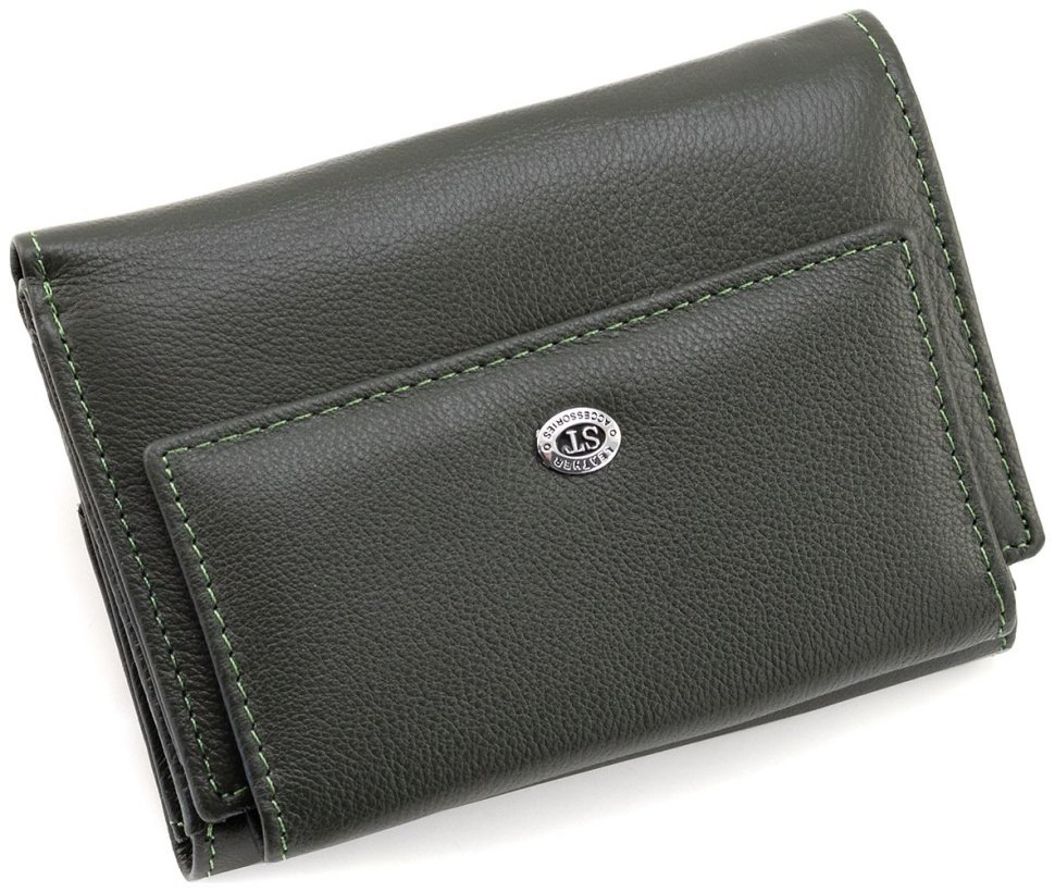 Женское портмоне кожаное ST Leather 94581 зеленого цвета modnotak фото №3