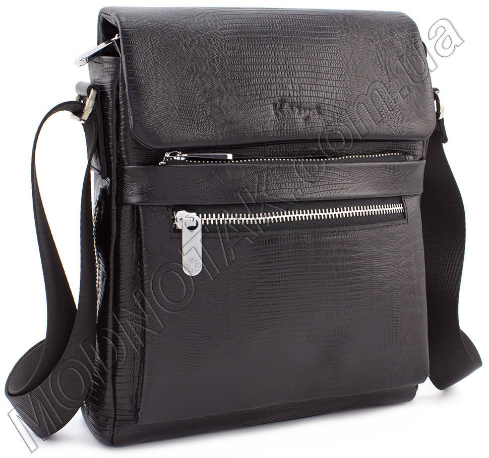 Наплечная мужская сумка с одним отделением KARYA (11109)