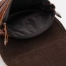 Мужская молодежная маленькая сумка через плечо из фактурной кожи Keizer (19364) - 5