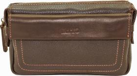 Удобный кожаный мужской клатч с ремешком на руку VATTO (12022) - 2
