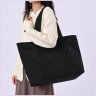Женская текстильная сумка-шопер большого размера с двумя ручками Confident 77581 - 3