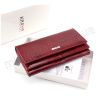 Жіночий лаковий гаманець з натуральної шкіри KARYA (1014-074) - 9