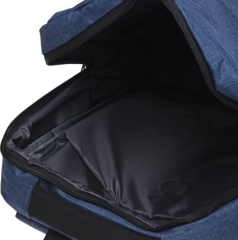 Синій чоловічий рюкзак з сумкою в комплекті Remoid (22149)