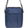 Синий мужской тканевый рюкзак с сумкой в комплекте Remoid (22149) - 8
