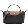 Компактная женская сумка из фактурной кожи на молнии через плечо Borsa Leather 108881 черного цвета фото №1 Компактная женская сумка из фактурной кожи на молнии через плечо Borsa Leather 108881 черного цвета modnotak фото - 1